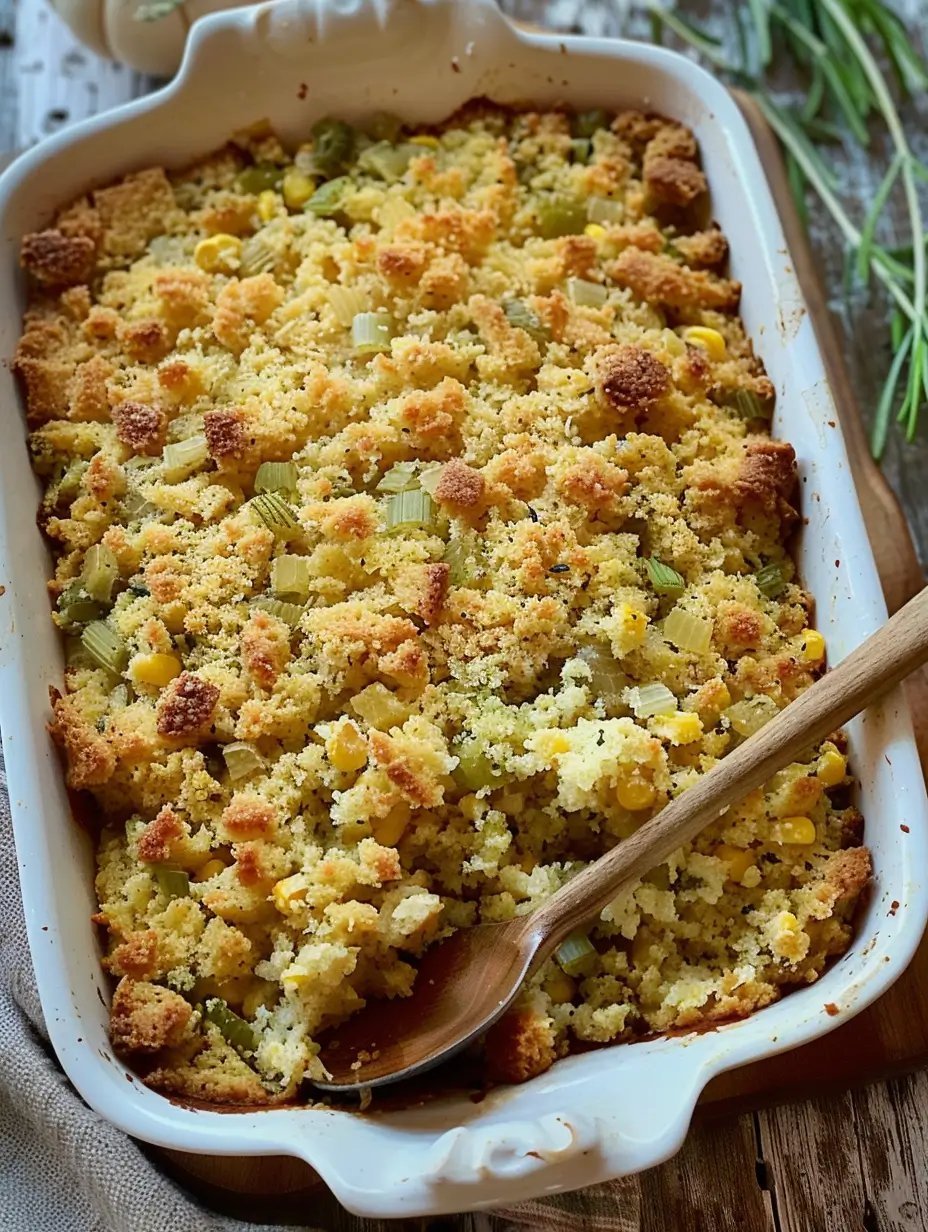 Old Fashioned Cornbread Dressing