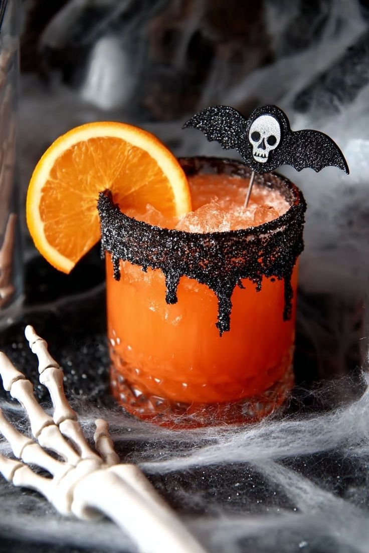 Tangy Skull Tequila Sparkler