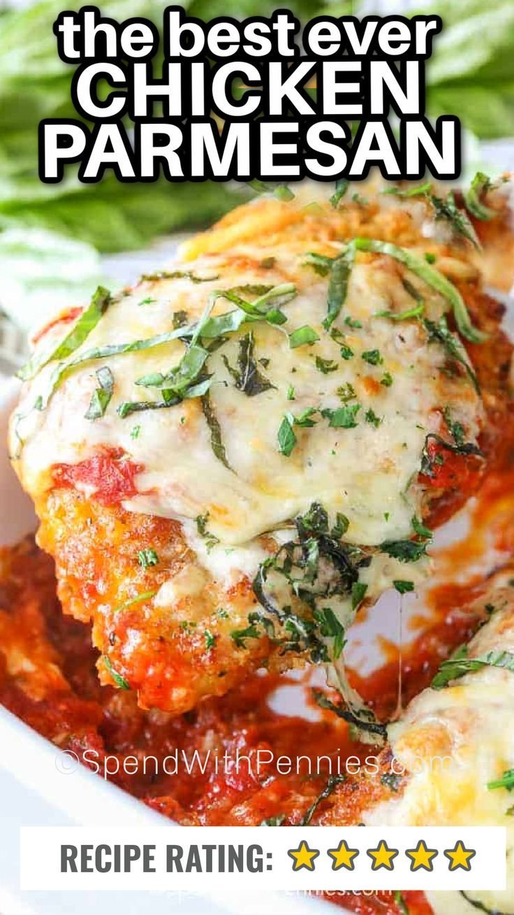 The Best Chicken Parmesan