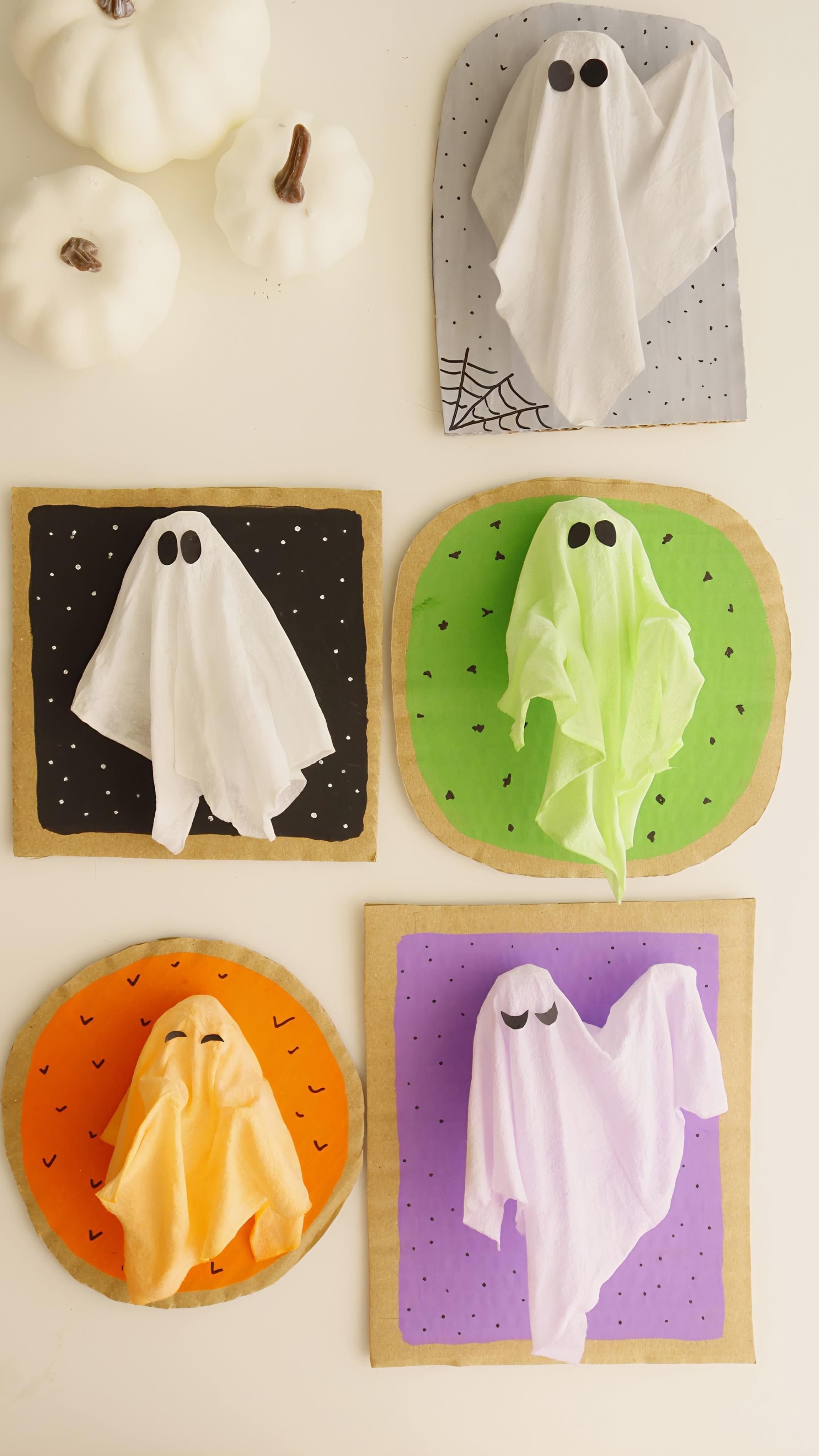 Easy Halloween Ghost Crafts for Kids 6 Simple Halloween Ghost Crafts for Kids