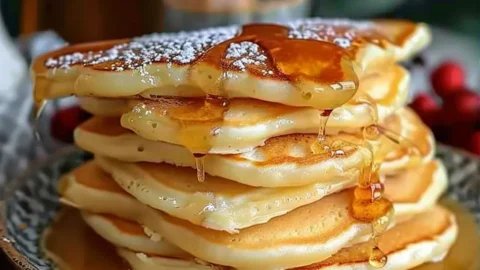 Niedrig-Kohlenhydrat-Pfannkuchen ohne Mehl