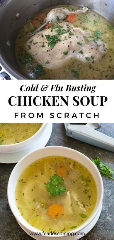 How to make chicken broth for cold | Chicken soup recipes homemade for colds, Basic chicken broth recipe, Chicken soup from scratch recipe