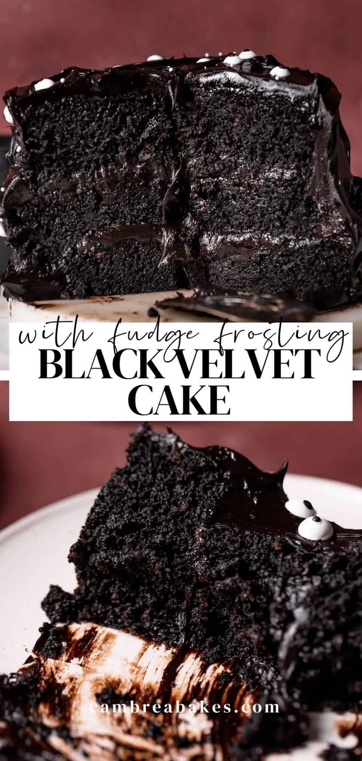 Ultra Moist Black Velvet Cake (Naturally Dark, No Dye!)