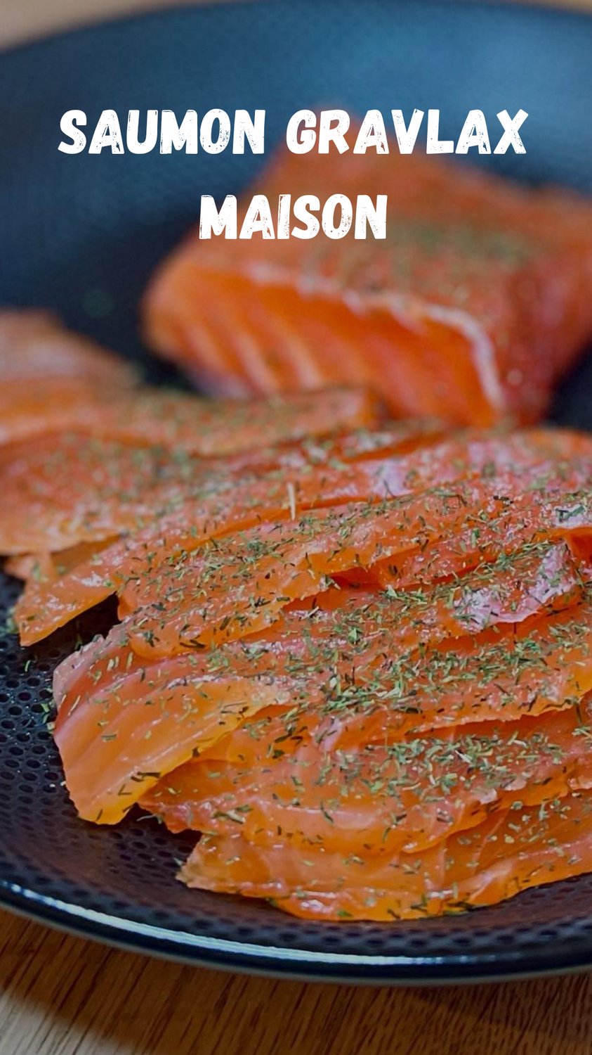 Saumon Gravlax Maison