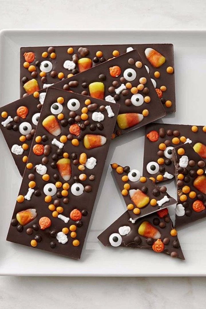 Your Halloween Candy Stash Isn't Complete Without Williams Sonoma's Spooky Bark