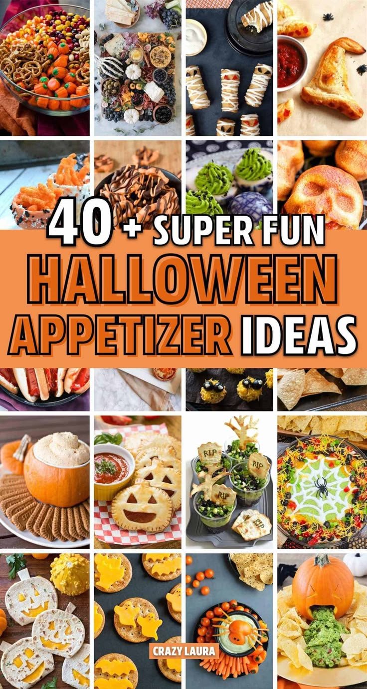 40+ Best Halloween Appetizer & Snack Ideas For 2026 - Crazy Laura