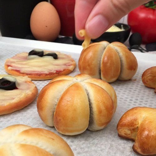 Halloween Pizza Bites : recipe Chefclub