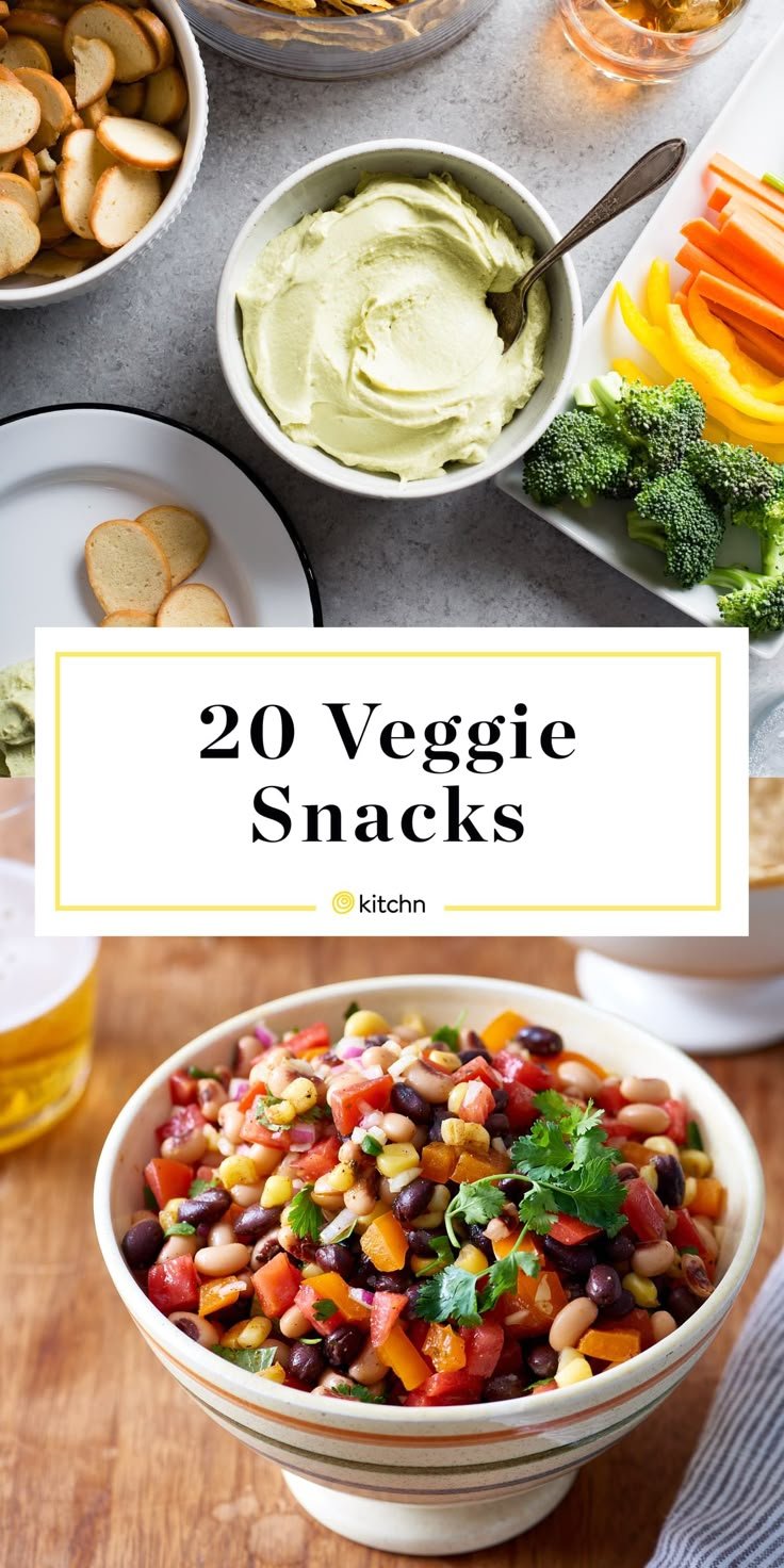 25+ Veggie Snacks for Feel-Good Munching