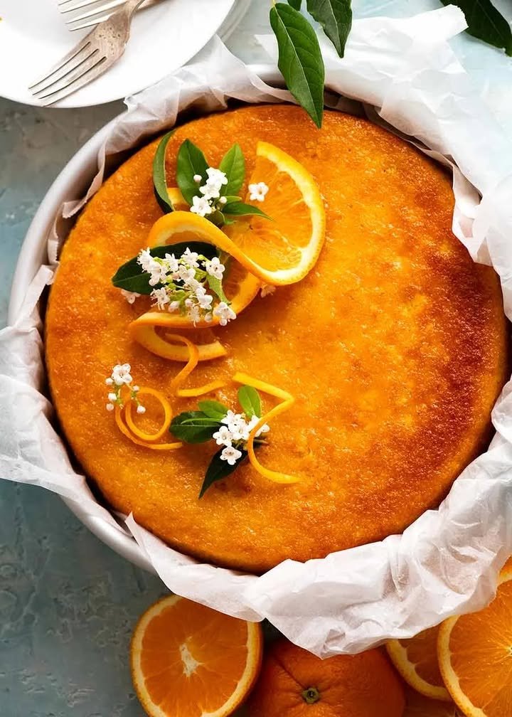 Whole Orange Cake Without Flour