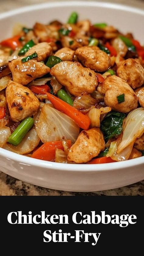 Chicken Cabbage Stir-Fry
