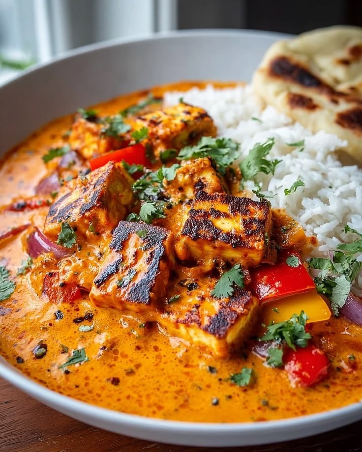 Halloumi Tikka Masala: Einfaches Rezept für Zuhause genießen - Homerezept