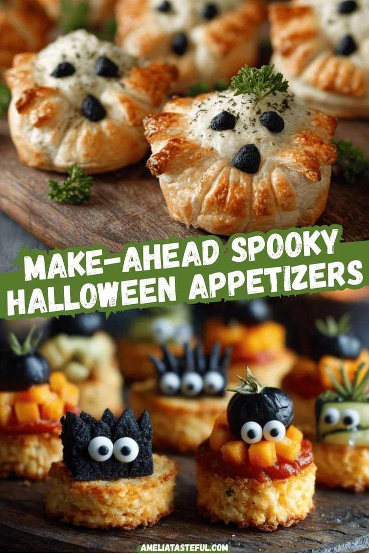 Spooky Halloween Appetizers – Make-Ahead Party Snacks