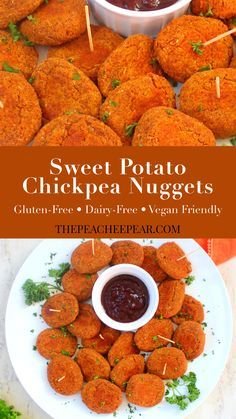 Sweet Potato Chickpea Nuggets