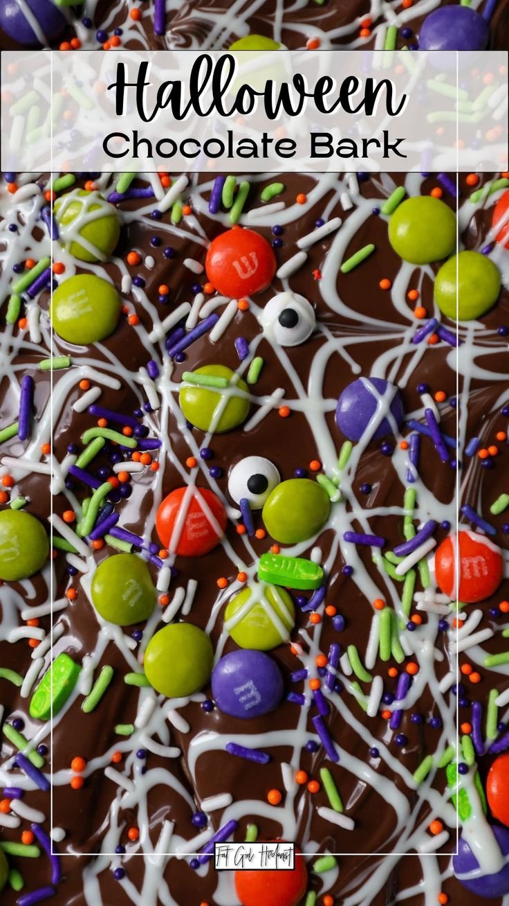 Halloween Chocolate Bark