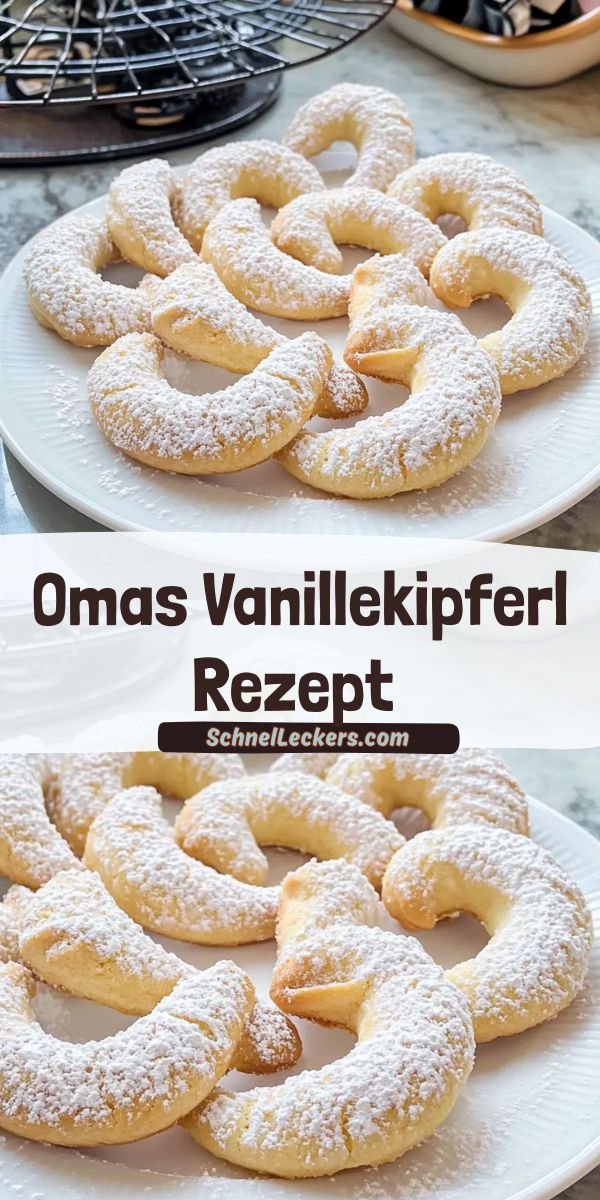 Omas Vanillekipferl-Rezept – mürbe & vanillig