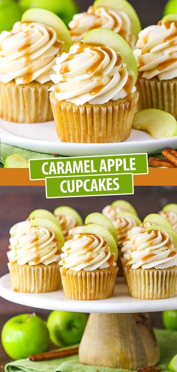 Caramel Apple Cupcakes: A Sweet Fall Treat | Gourmet cupcakes, Homemade caramel sauce, Apple cupcakes recipe