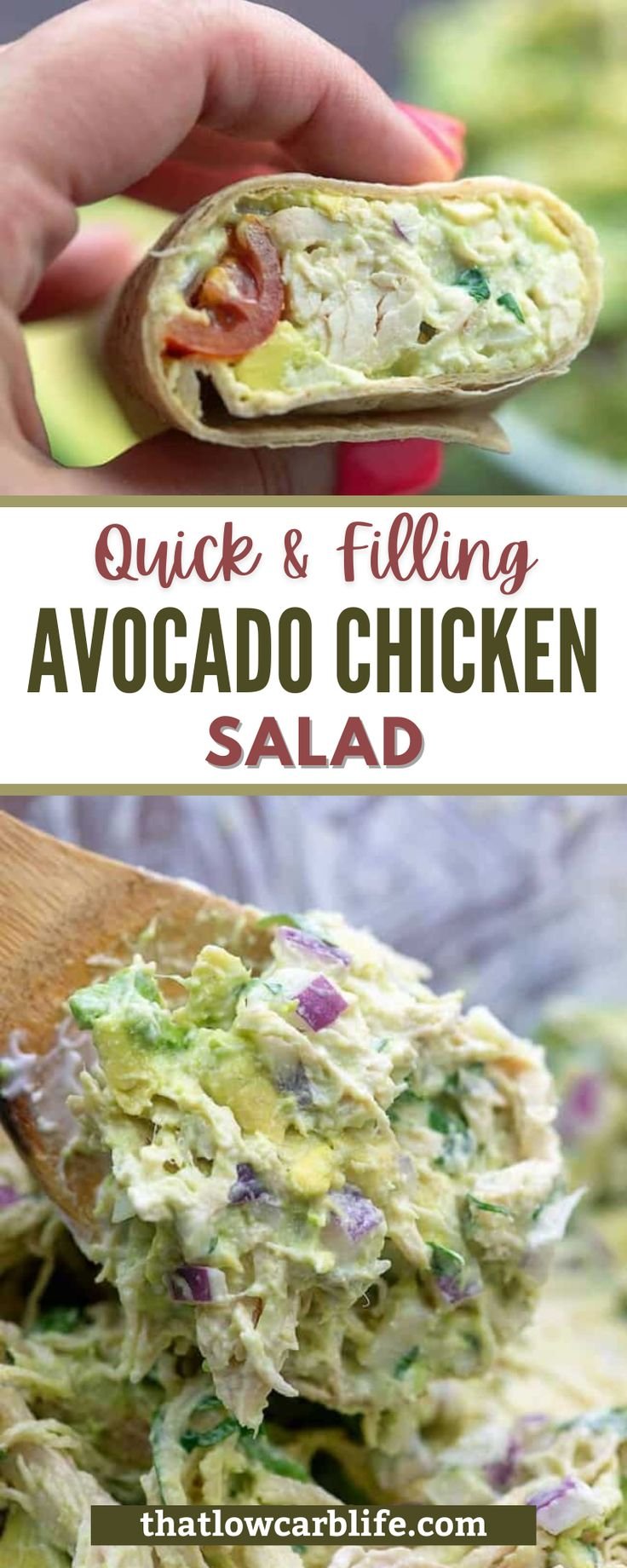 Avocado Chicken Salad