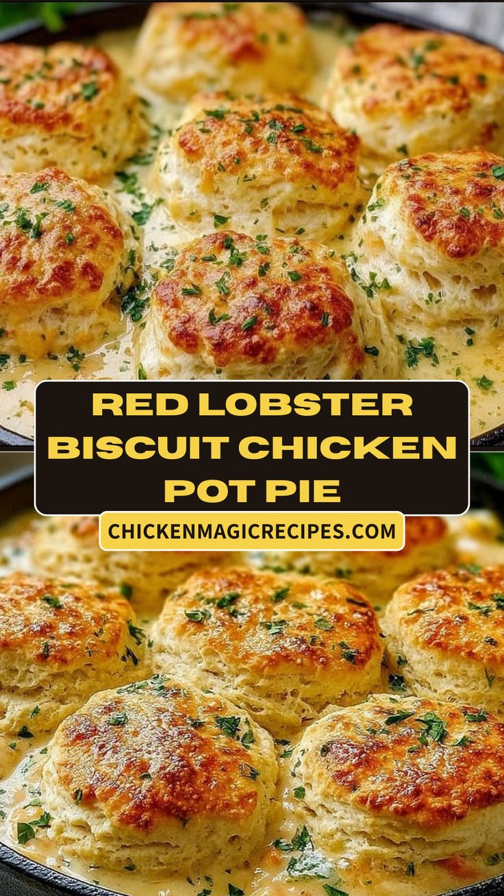 RED LOBSTER BISCUIT CHICKEN POT PIE