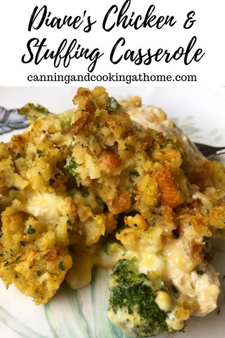 Diane's Chicken & Stuffing Casserole