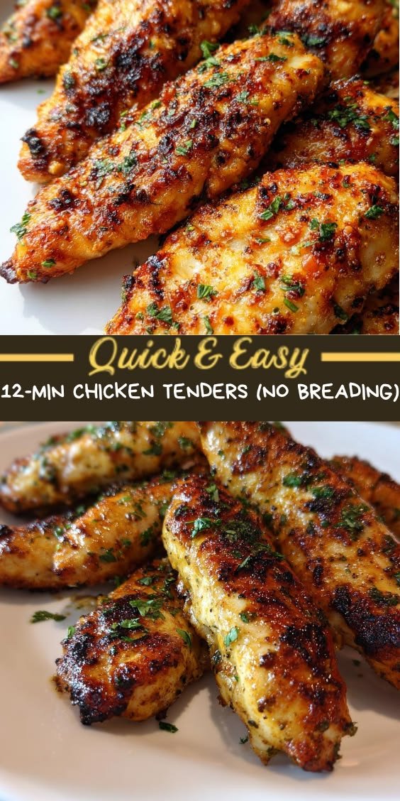 Healthy Air Fryer Chicken Tenders in Just 12 Minutes!