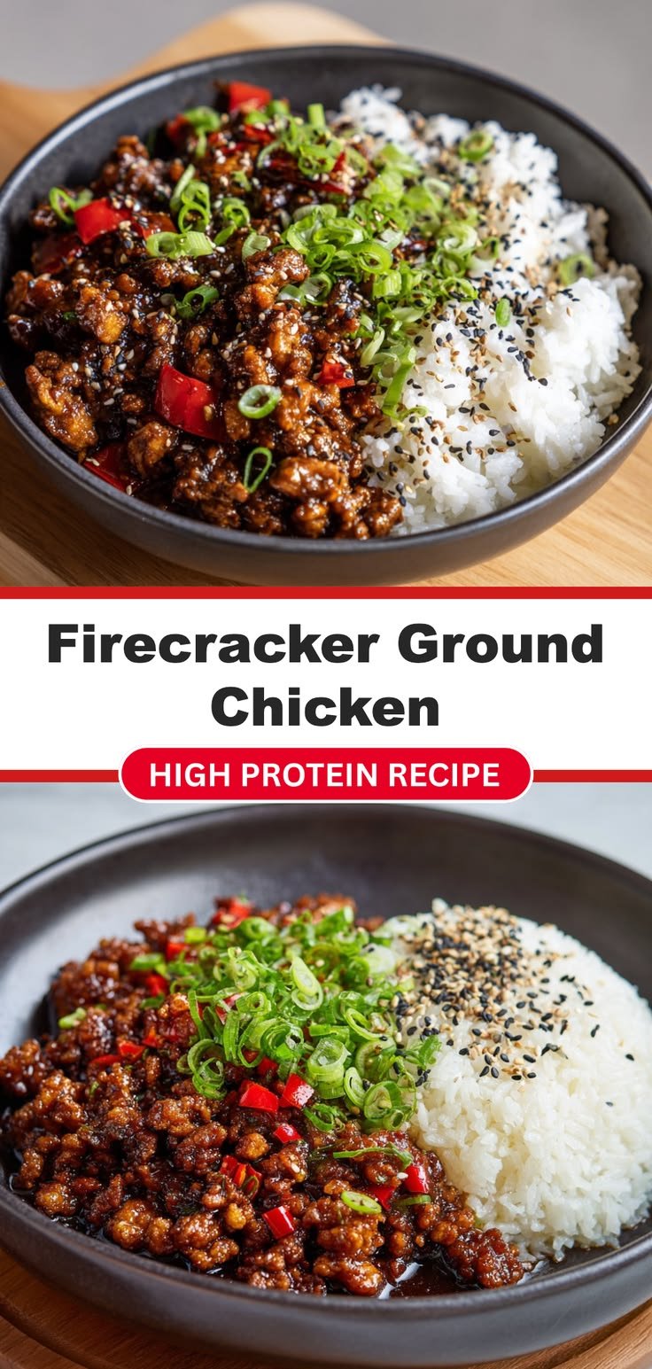 Firecracker Ground Chicken | Family-Friendly High Protein