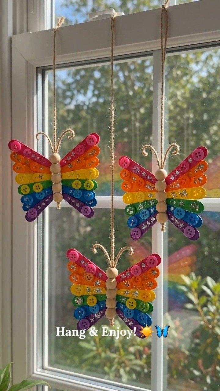 Papierformen und bunte Details vereinen sich zu einem Schmetterlingshandwerk mit einem Hauch von verspielter Magie. Ein spaßiges Projekt für dieses Wochenende.