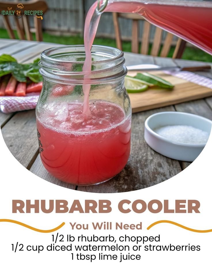Rhubarb Cooler