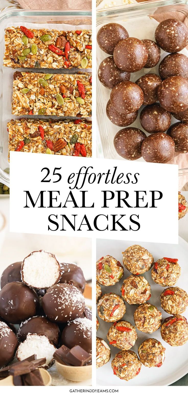 25 Healthy Meal Prep Snacks Perfect To Make Ahead