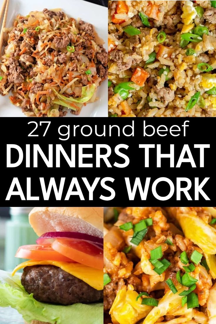 Ground Beef Dinner Recipes