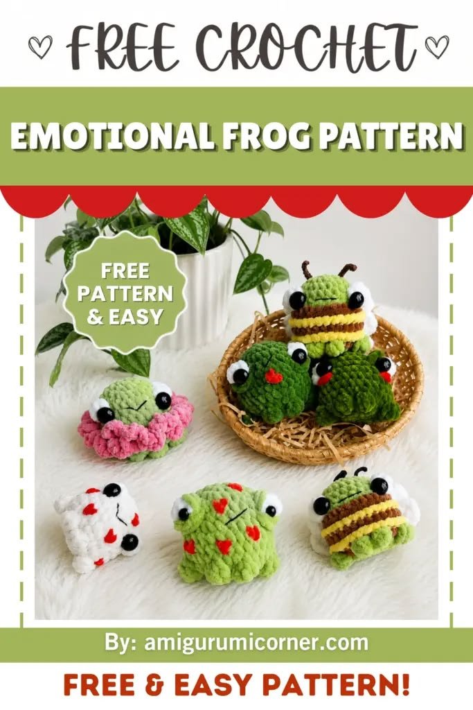 Crochet an Emotional Frog