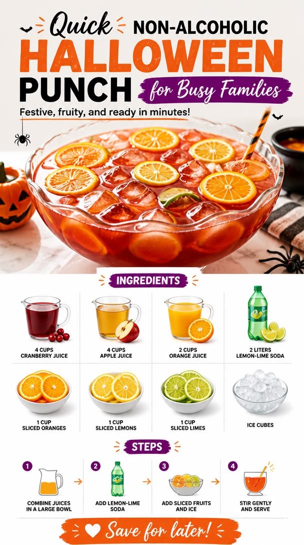 Spooky Refreshment: A Family-Friendly Halloween Punch