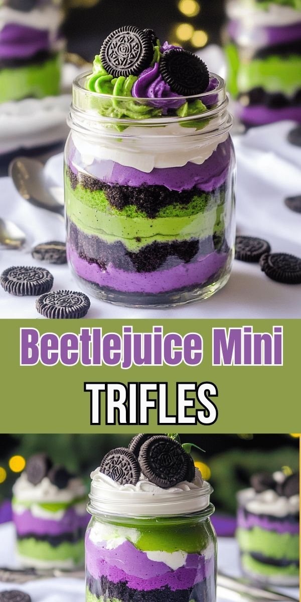 Beetlejuice Mini Trifles