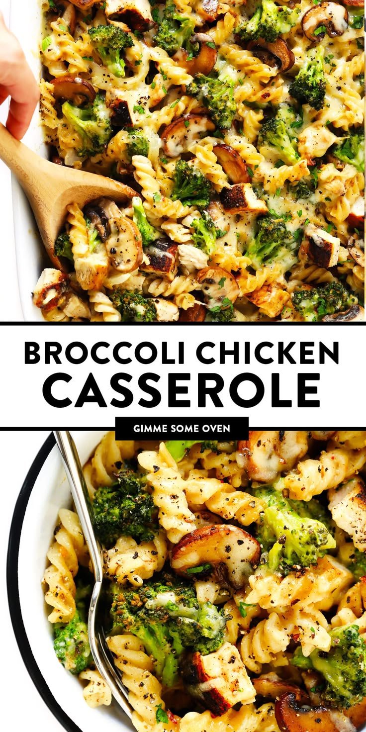 Healthier Broccoli Chicken Casserole