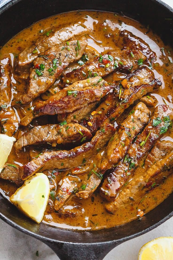 Pan-Seared Steak in Butter Sauce Recipe