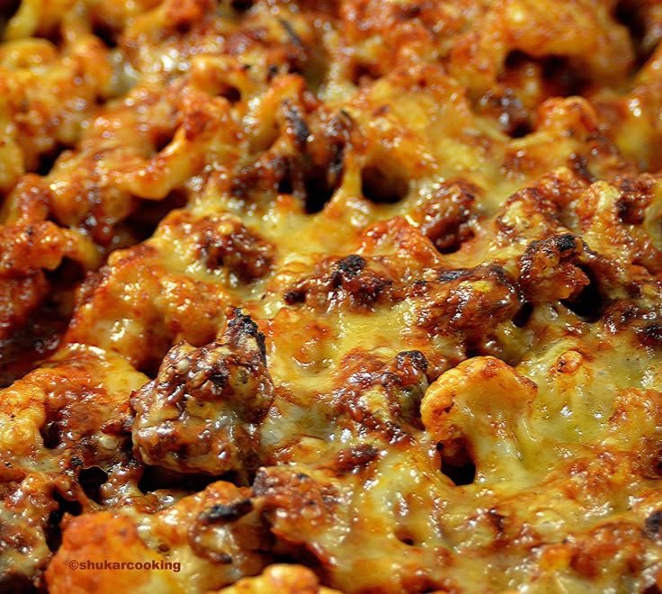 Chou-fleur à la Bolognaise WW - Shukar Cooking