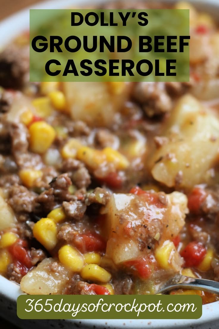Dolly Parton's Ground Beef Casserole
