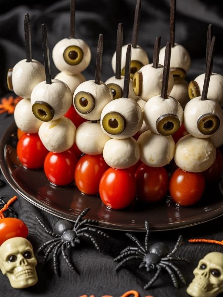 Buffet de halloween | Décoration intérieure halloween, Idee apero noel, Nourriture halloween facile