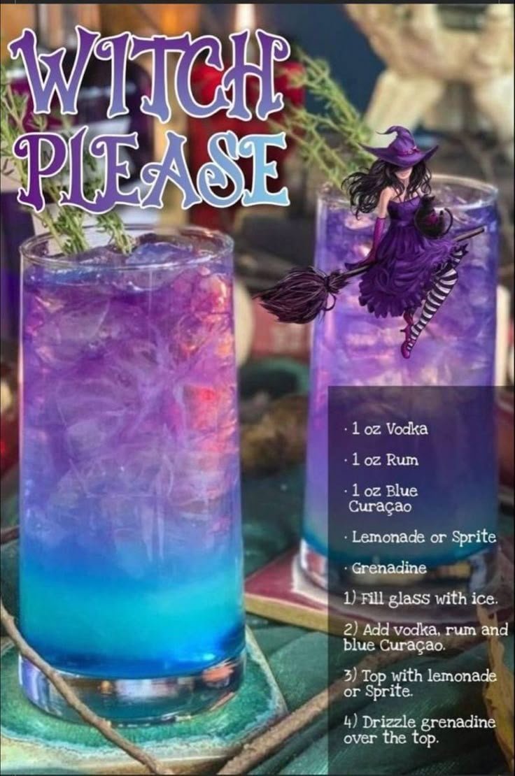 Witchy Cocktail Recipe for Halloween Party