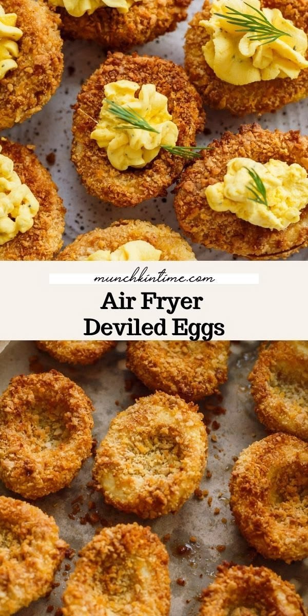 Air Fryer Deviled Eggs Recipe | Deviled Eggs Recipe Air Fryer, Classic Deviled Eggs Recipe, Best Deviled Eggs Recipe