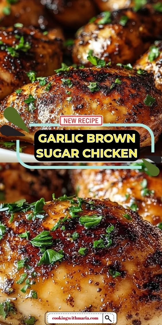 Garlic Brown Sugar Chicken
