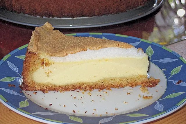 Quarkkuchen mit Baiser