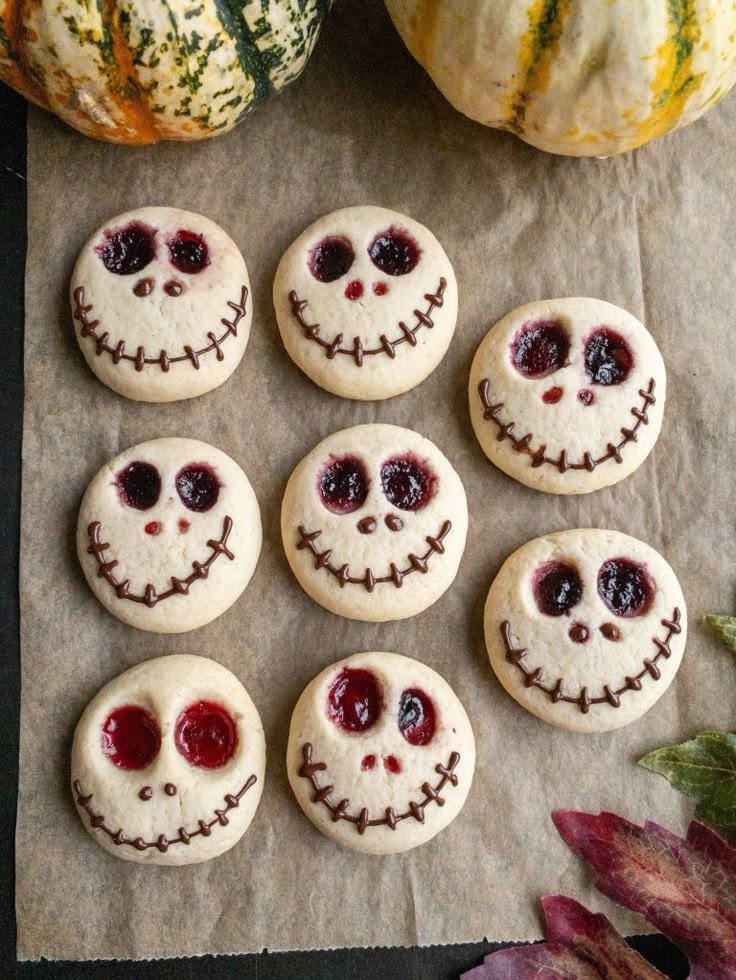 Halloween Cookies for a Spooky Treat | Halloween kakor, Halloweenkakor, Halloweentårta