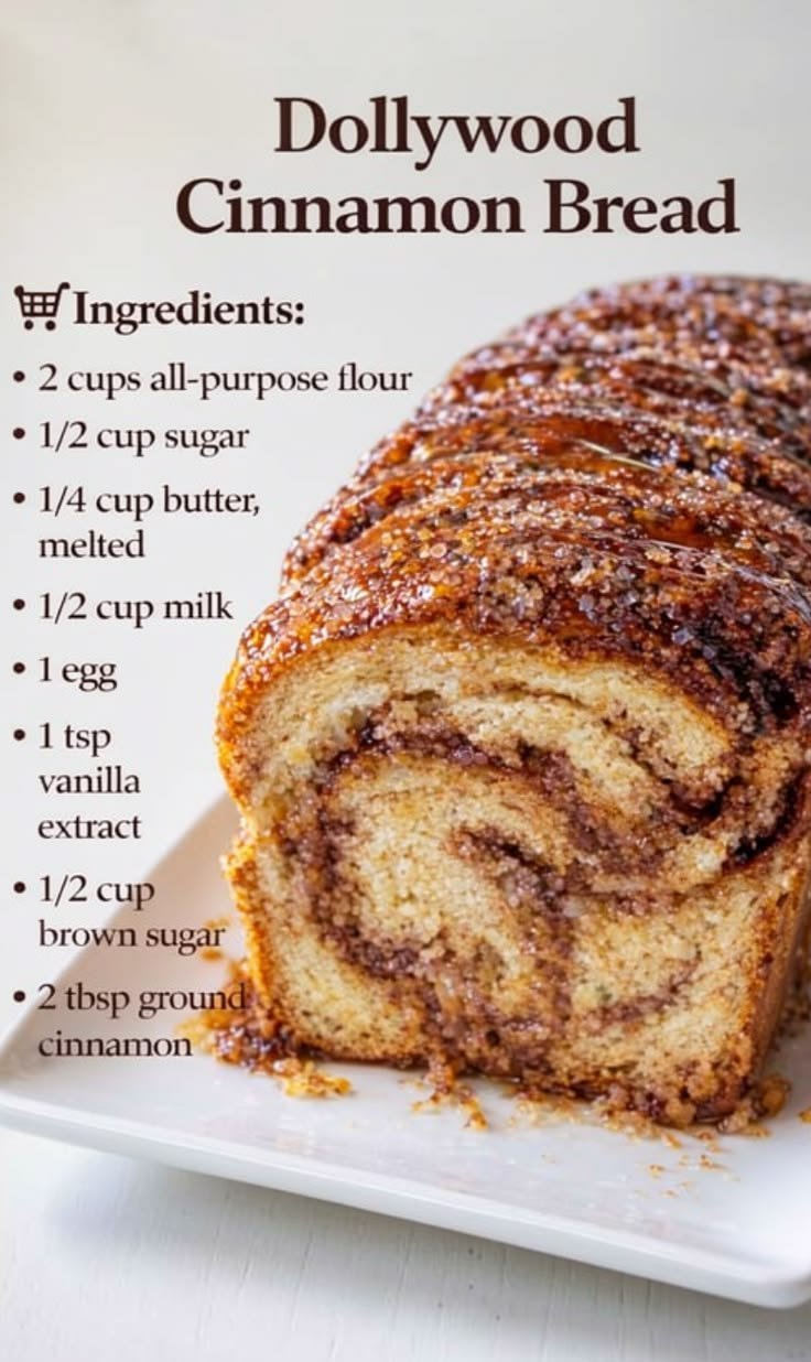 Dollywood Cinnamon Bread
