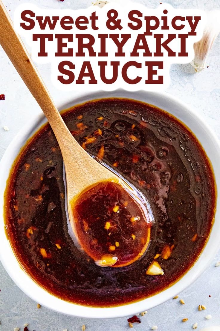 Homemade Sweet and Spicy Teriyaki Sauce