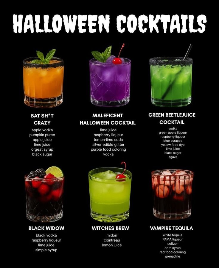 Halloween feest voedsel | Bruiloftsideeën, Drank