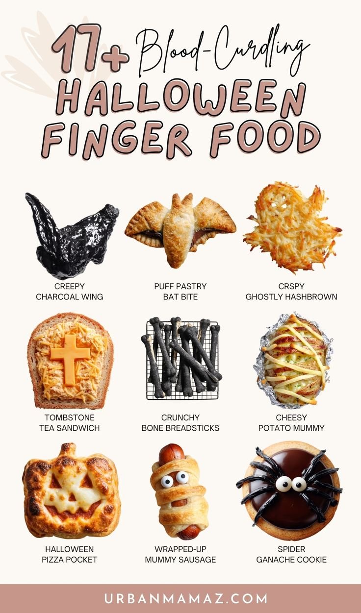 17+ Creepy Halloween Finger Food Ideas to Spook Your Guests