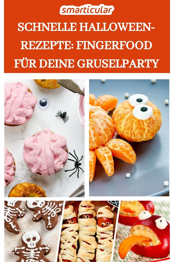 Schnelle Halloween-Rezepte: Fingerfood für deine Gruselparty