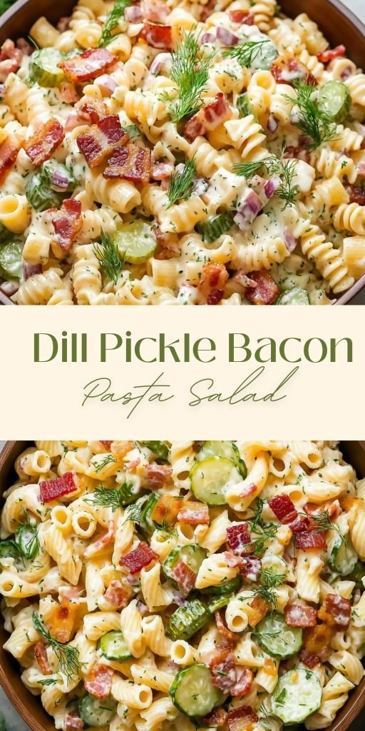 Dill Pickle Bacon Pasta Salad That Will Wow Your Taste Buds