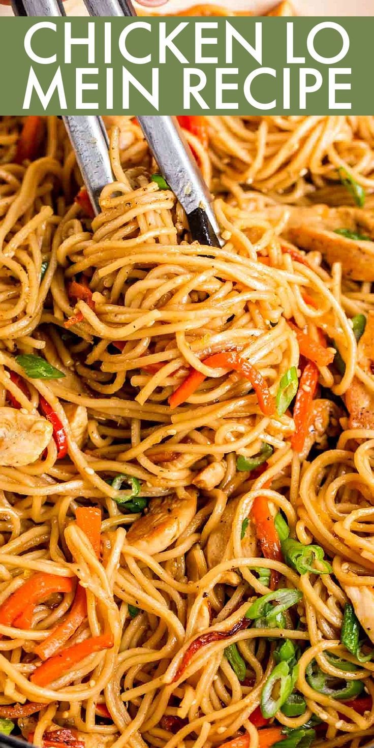 Chicken Lo Mein