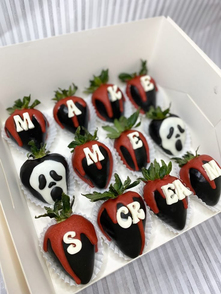 Halloween Strawberries